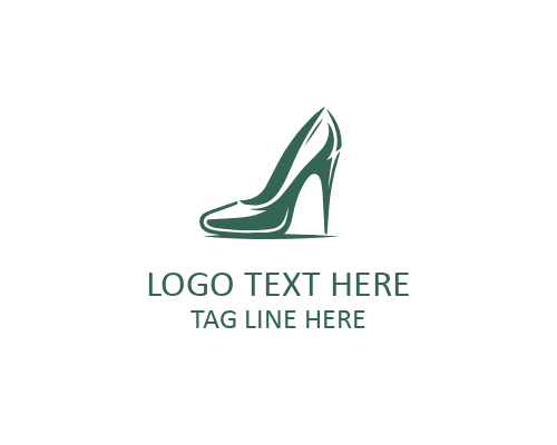 Glamour Luxury Heels Fashion Logo