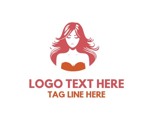  Glamour Women Hair Logo