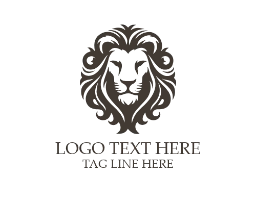 Global Elegant Lion Logo