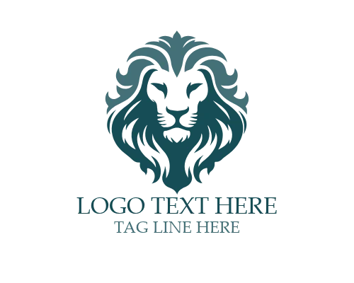 Global Elegant Lion Logo