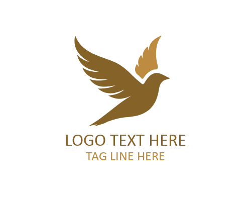  Global Flying Bird Logo
