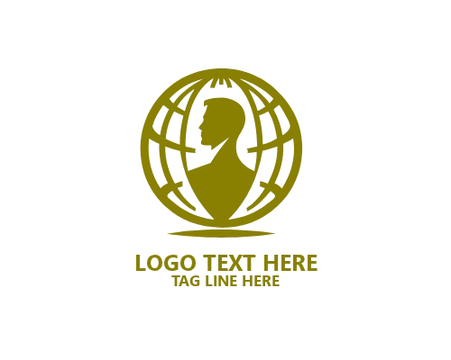Global Humanity Symbol Logo