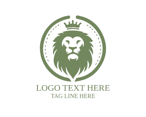  Global Identity Elegant Lion Logo