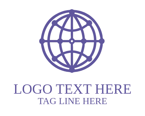 Globe Technology Fusion Logo