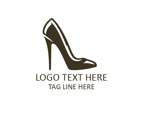  Glow Femme Heel Logo for Fashion and Lifestyle Brands