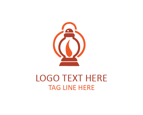 Glowing Lantern Logo