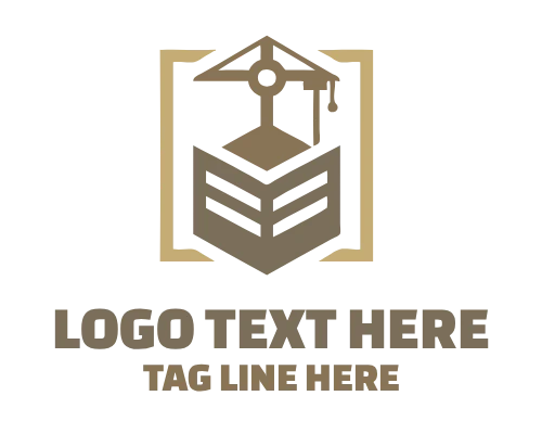 Golden Crane Logo Design