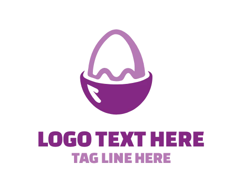 Golden Easter Egg Logo