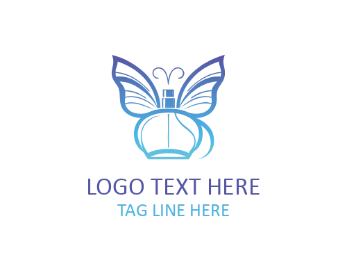  Golden Lotus Elegant Perfume Logo for Premium Luxury Fragrance Brands