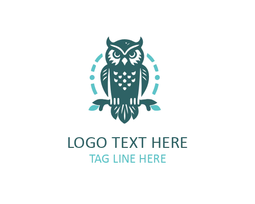 Golden Owl Premium Logo