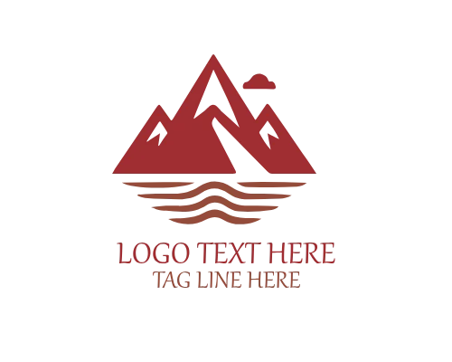 Golden Peak Logo for Luxury, Success, and Premium Brands