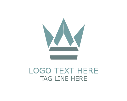 Golden Vintage Crown Logo