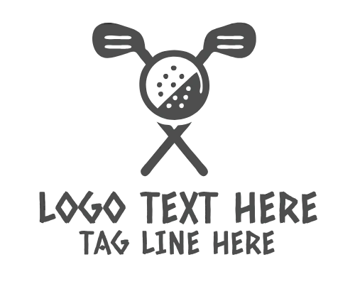 Golf Ball Club Logo