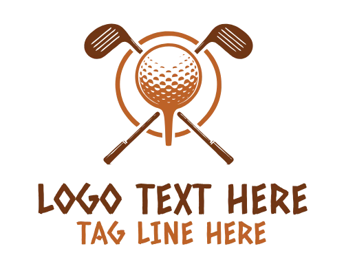 Golf flat Logo