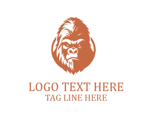 Gorilla Forest Emblem Logo
