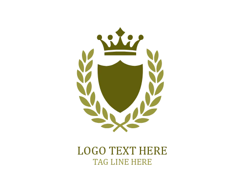 Gothic Royal Shield Logo