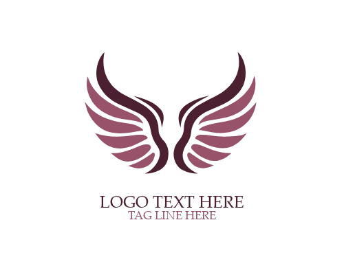 Gothic Triple Wings Logo