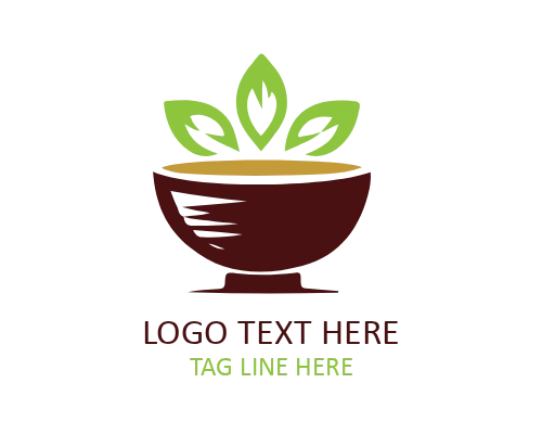 Gourmet Bowl Outline Logo for Fine Cuisine