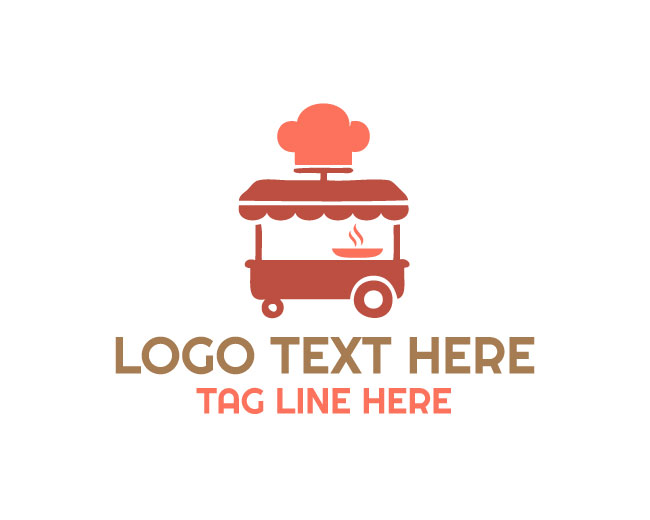  Gourmet Food Cart Logo