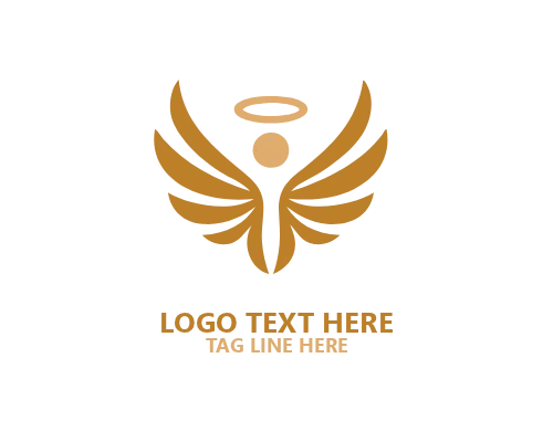 Grace Line Angel Wings Logo