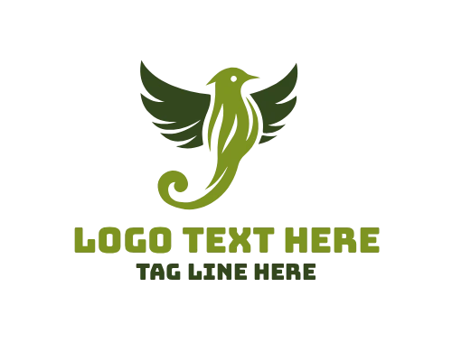 Graceful Bird Logo