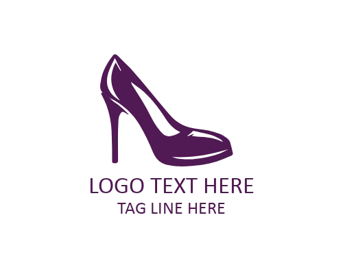  Graceful Heel Curve Logo for Elegant Women Fashion Brands