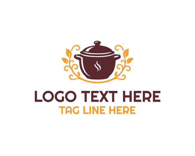 Graceful Kitchen Pot Logo