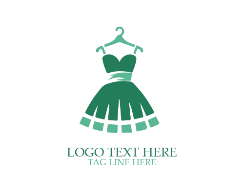 Graceful Women Dress Logo