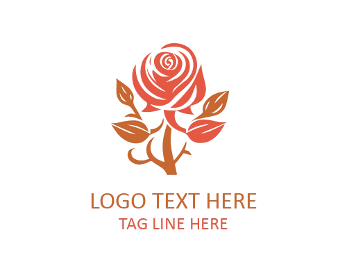 Gradient Rose Modern Logo