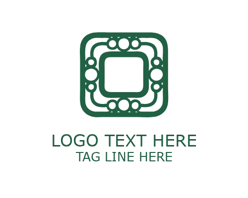 Gradient Tech Square Logo for Modern Digital Brand Identity
