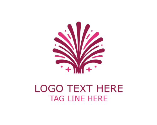 Grand Show Fireworks Logo for Major Events and Festival Branding