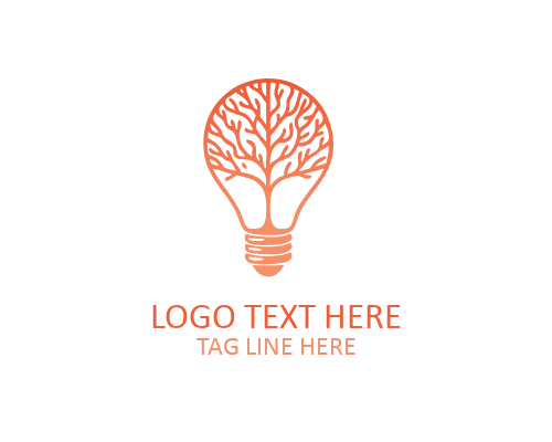 Green Bulb Eco Energy Logo for Sustainable Power and Innovation Branding