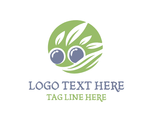 Green Earth Olive Tree Logo