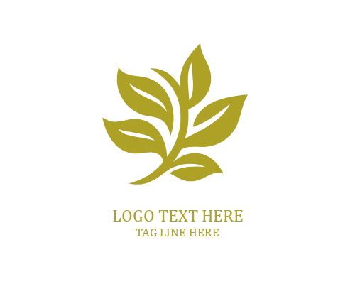 Green Harmony Leaf Logo