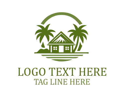 Green Hut Shelter Logo