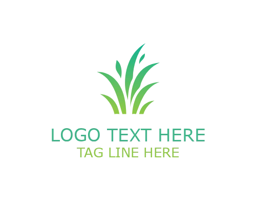 Green Lawn Wave Logo