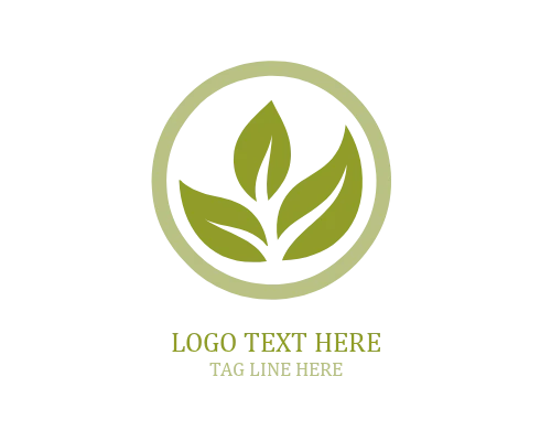 Green Trust Leaf Logo