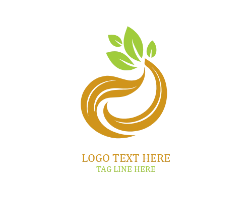 Green Vision Leaf Logo