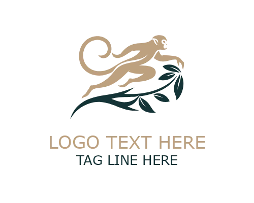 GreenPaws Leaf Monkey Logo