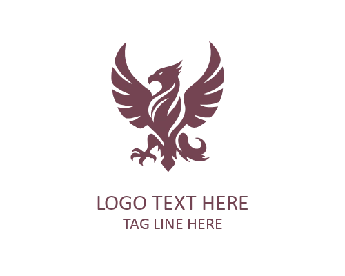 Griffin Circle Badge Logo