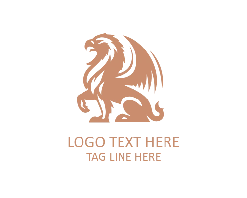 Griffin Line Art Logo