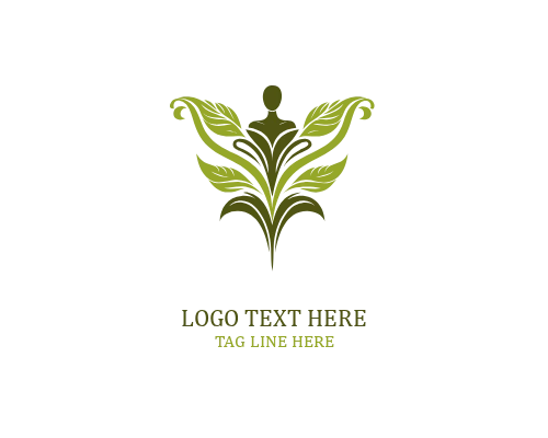 Growing Woman Tree Logo