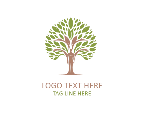  Growth Man Tree Logo