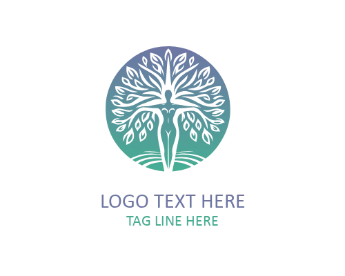  Growth Women Tree Logo