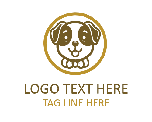 Guard Dog Emblem Badge Logo