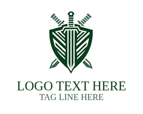 Guard Sword Military Logo