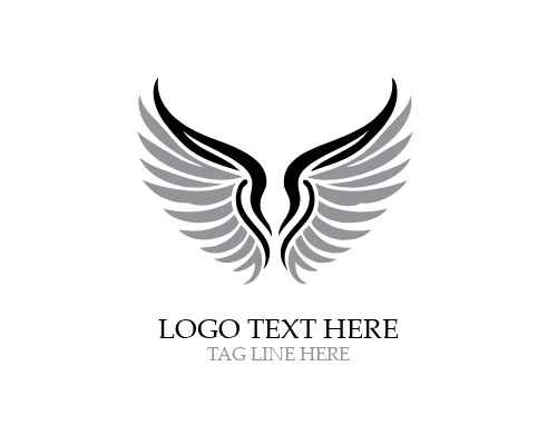 Guardian Angel Wings Logo