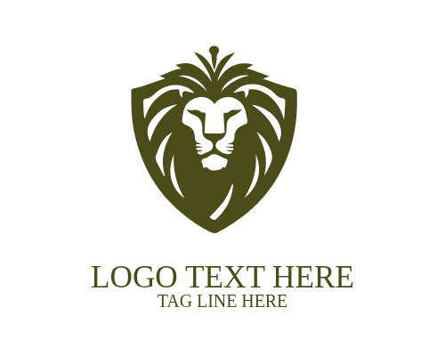Guardian Lion Shield Logo