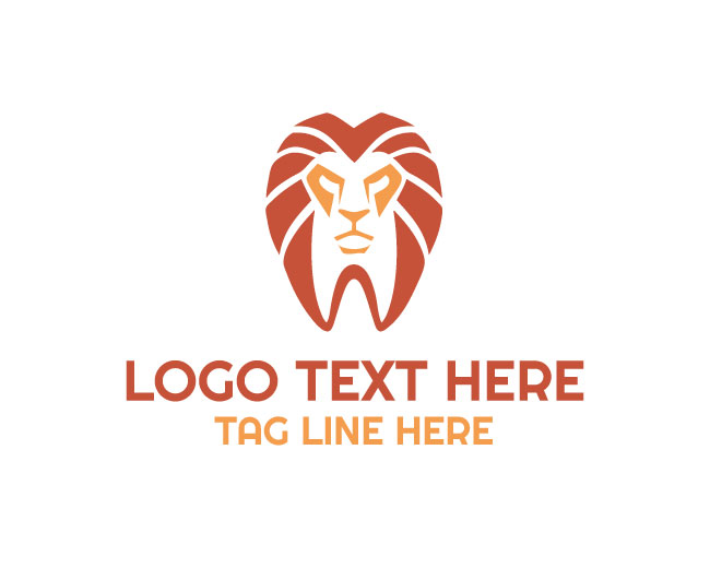 Guardian Lion Tooth Logo