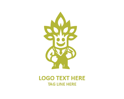  Guardian Tree Mascot Logo